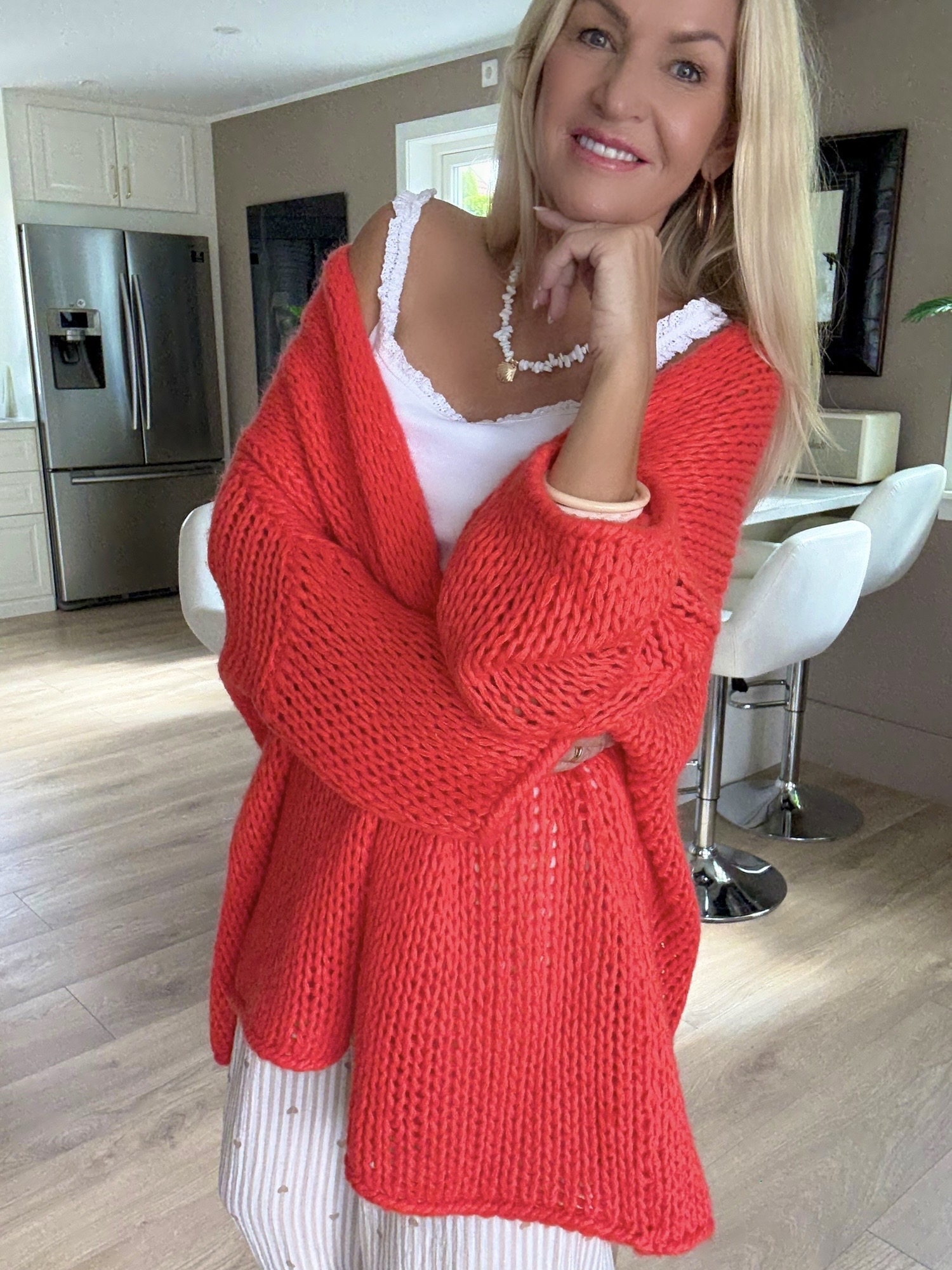 obviously lovely v-neck lightweight cardigan | butter main image 1